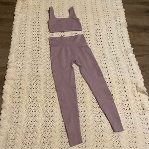 NWOT SET ACTIVE X REVOLVE leggings & sports bra set